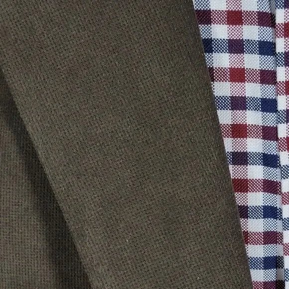 Andrew Fezza BAXTER Men's Suede Sport Coat Blazer Two Button Brown Polyester 52R